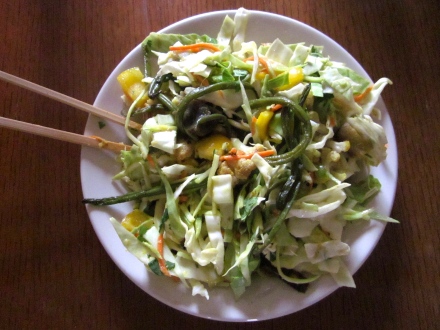 Curried Raw & Roasted Salad 